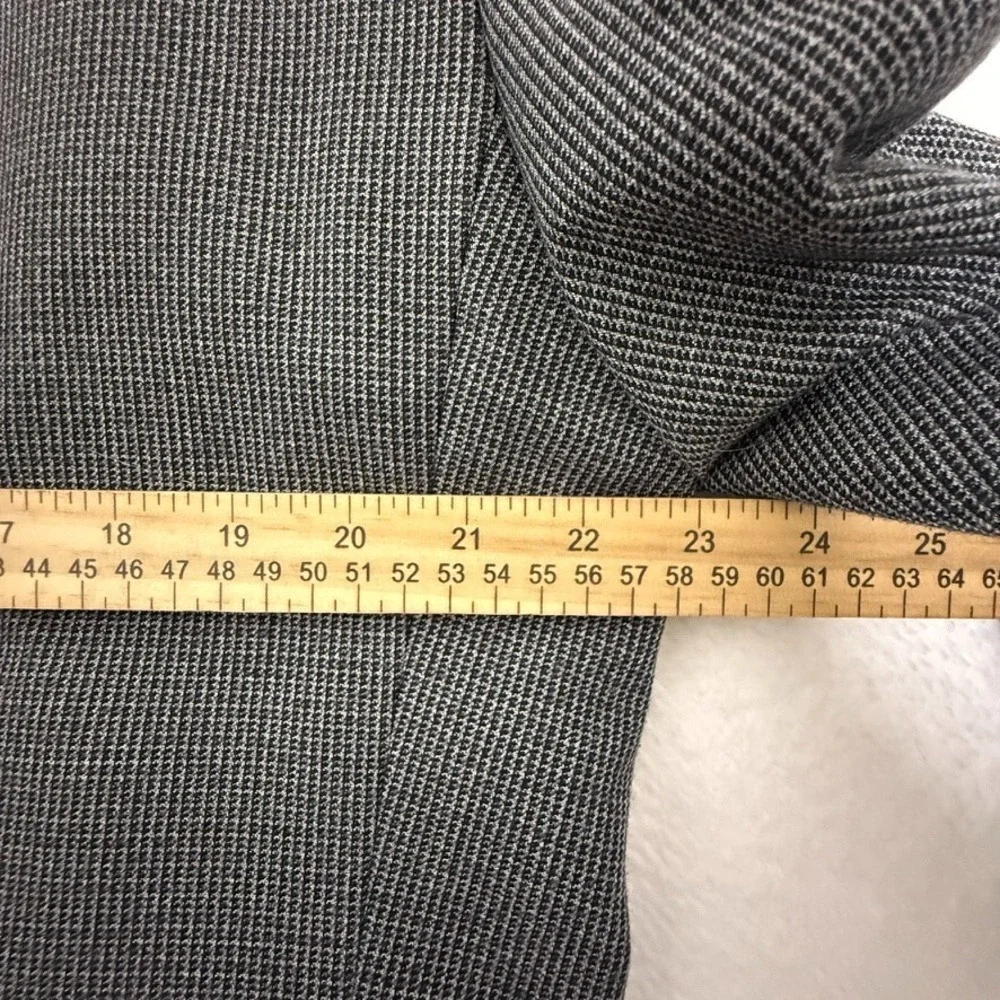 Statement‎ Blazer 46R Gray Houndstooth 2 Button Single Vent Career Business